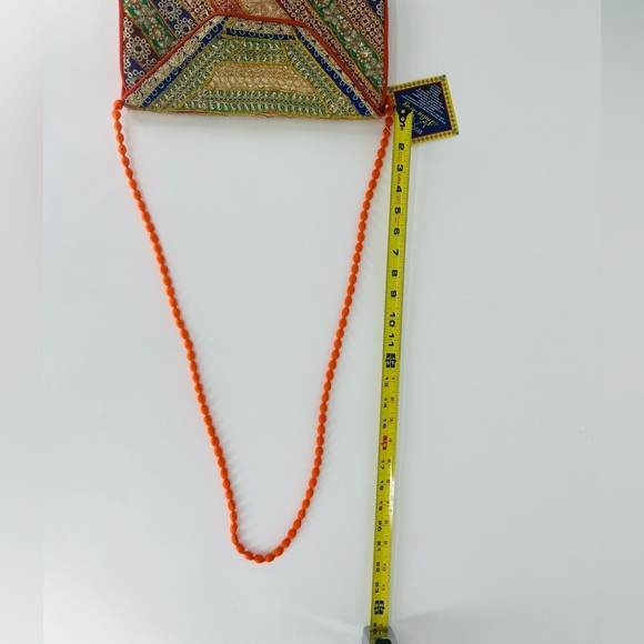 Brocade Crossbody Clutch/Purse by Indian Artisan Families, NWT - Picture 12 of 13